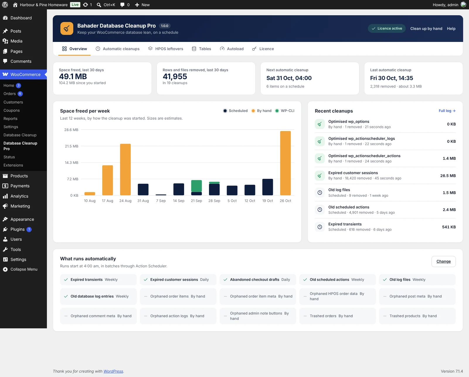 Bahader Database Cleanup Pro: Overview